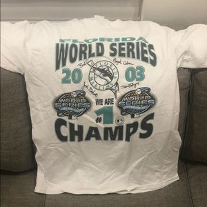 Florida Marlins 2003 Vintage World Series shirt